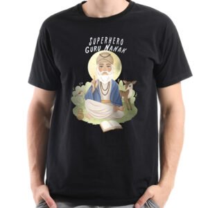 Men T-Shirt - Superhero Guru Nanak