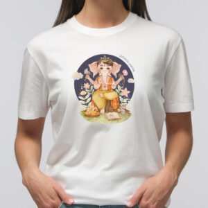 Women T-Shirt - Superhero Ganesh V2