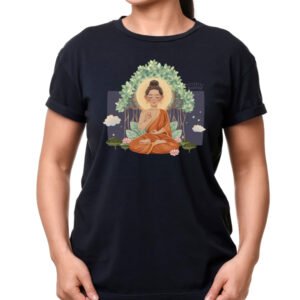 Women T-Shirt - Superhero Buddha V4