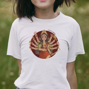 Kids T-Shirt - Superhero Durga V2