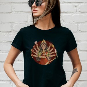 Women T-Shirt - Superhero Durga V2