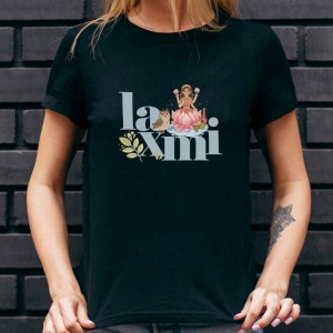 Women T-Shirt - Superhero Laxmi V3