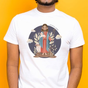 Men T-Shirt - Superhero Jesus V2