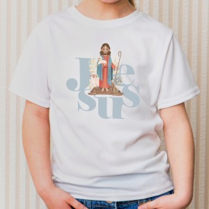 Kids T-Shirt - Superhero Jesus V3