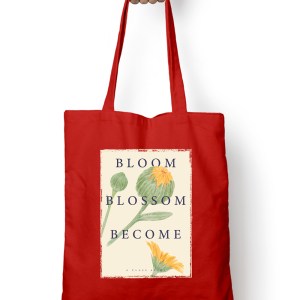 Totebag – Blom Blossom Become